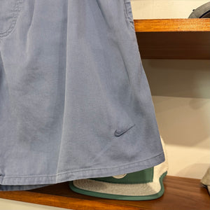 1990'S NIKE SWOOSH EMBROIDERED SHORTS - 26