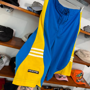 2002 ADIDAS TWO-TONE BOARD SHORTS - 35
