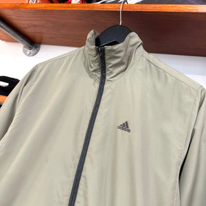 2001 ADIDAS EMBROIDERED COTTON LINED JACKET - S/M