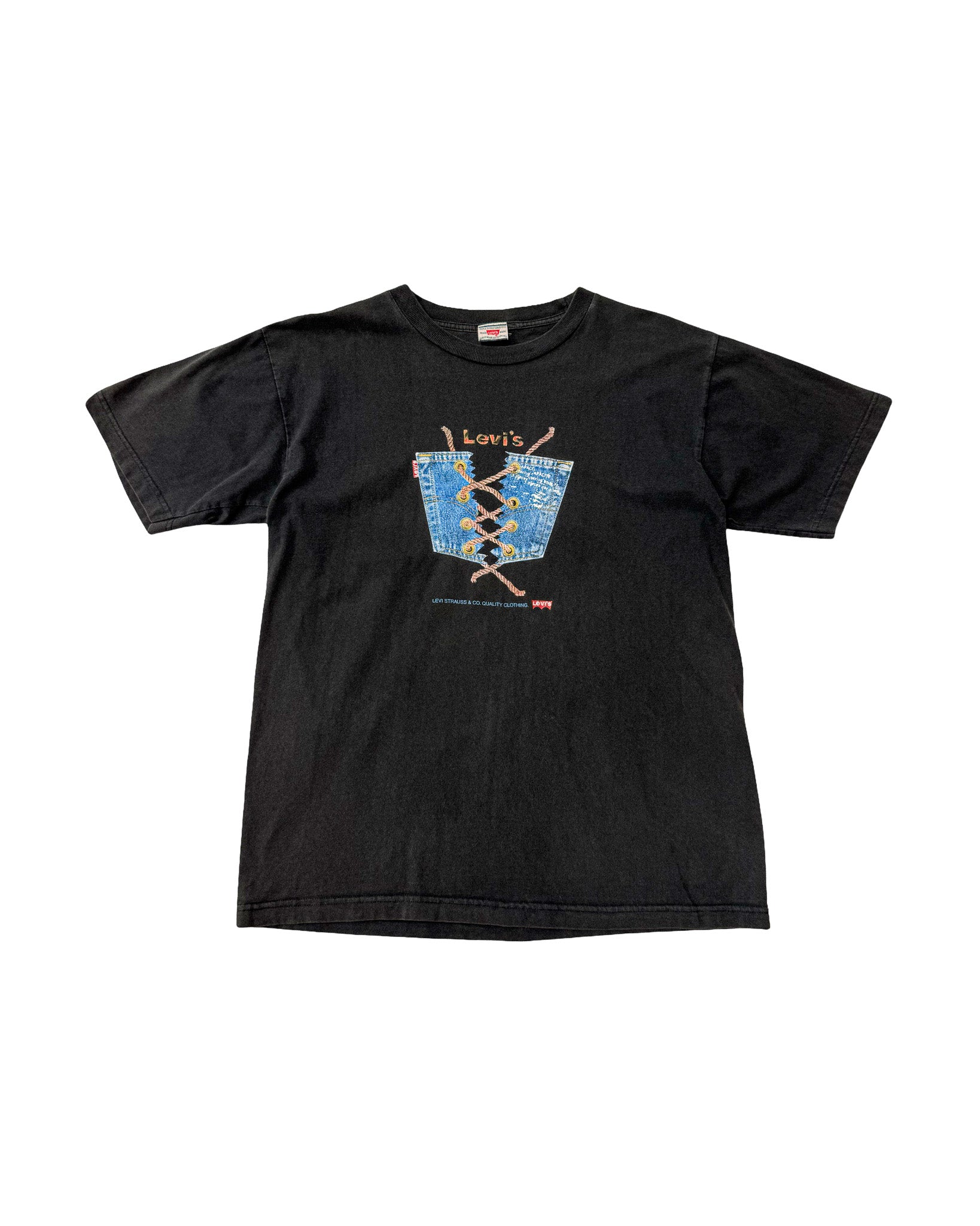 2000'S LEVI STRAUSS GRAPHIC TEE - M
