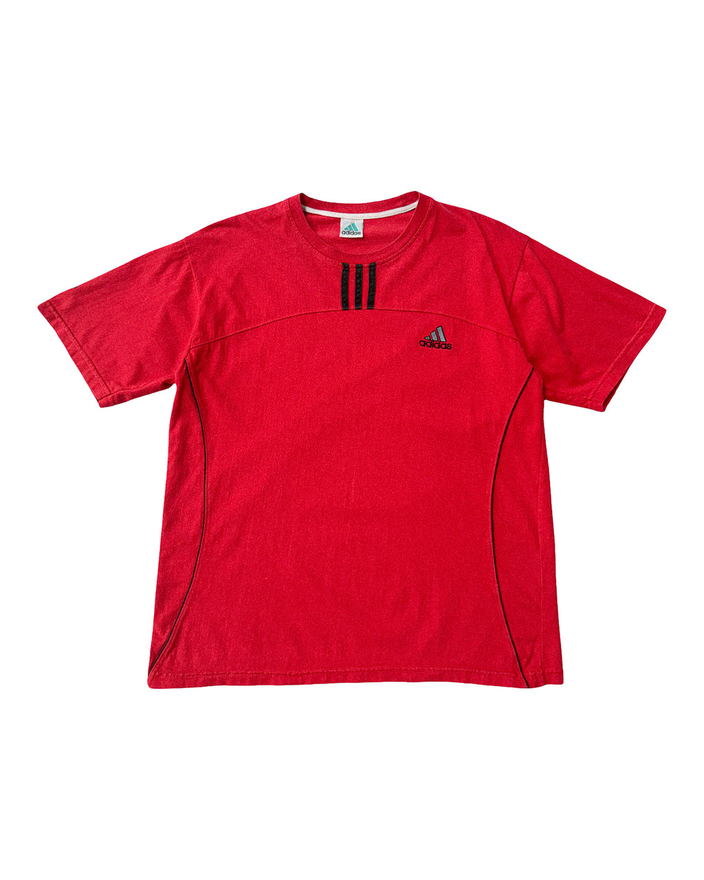 2000'S ADIDAS EMBROIDERED TEE - M/L