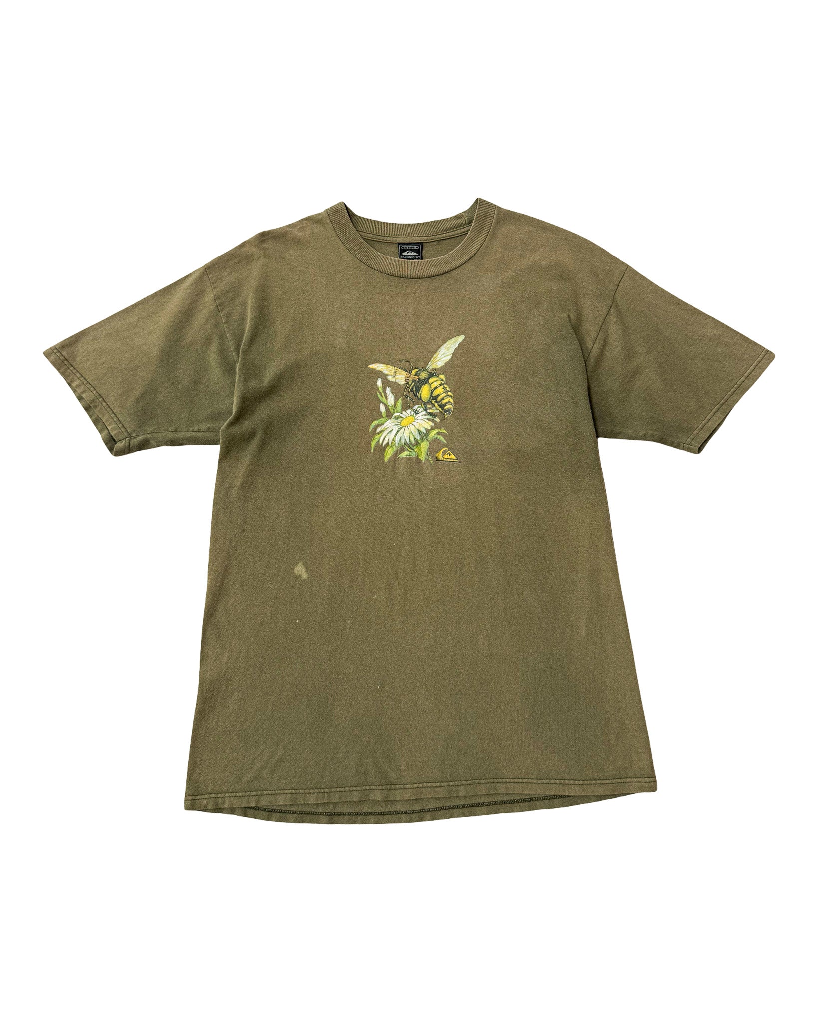 2000'S QUIKSILVER BEE GRAPHIC TEE - L