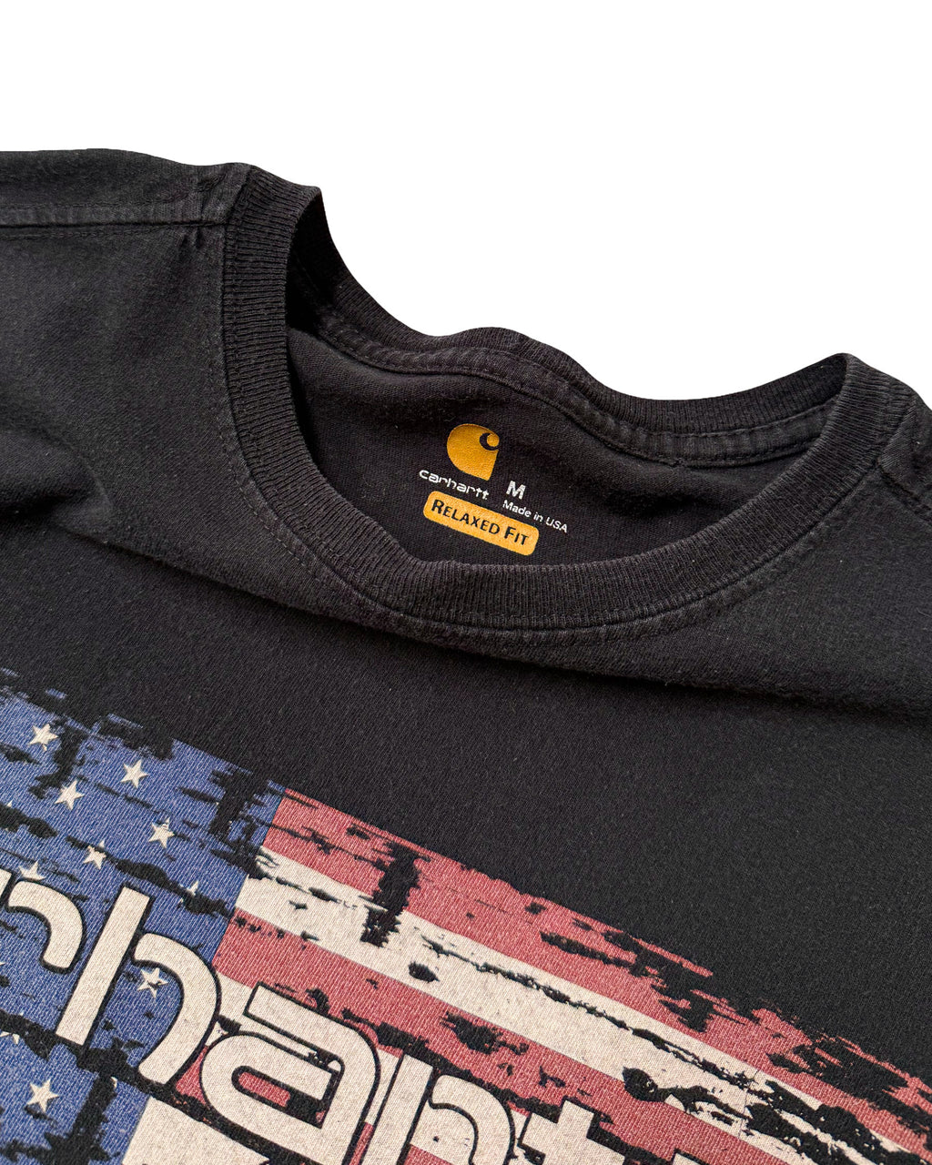 2000'S CARHARTT USA GRAPHIC TEE - M