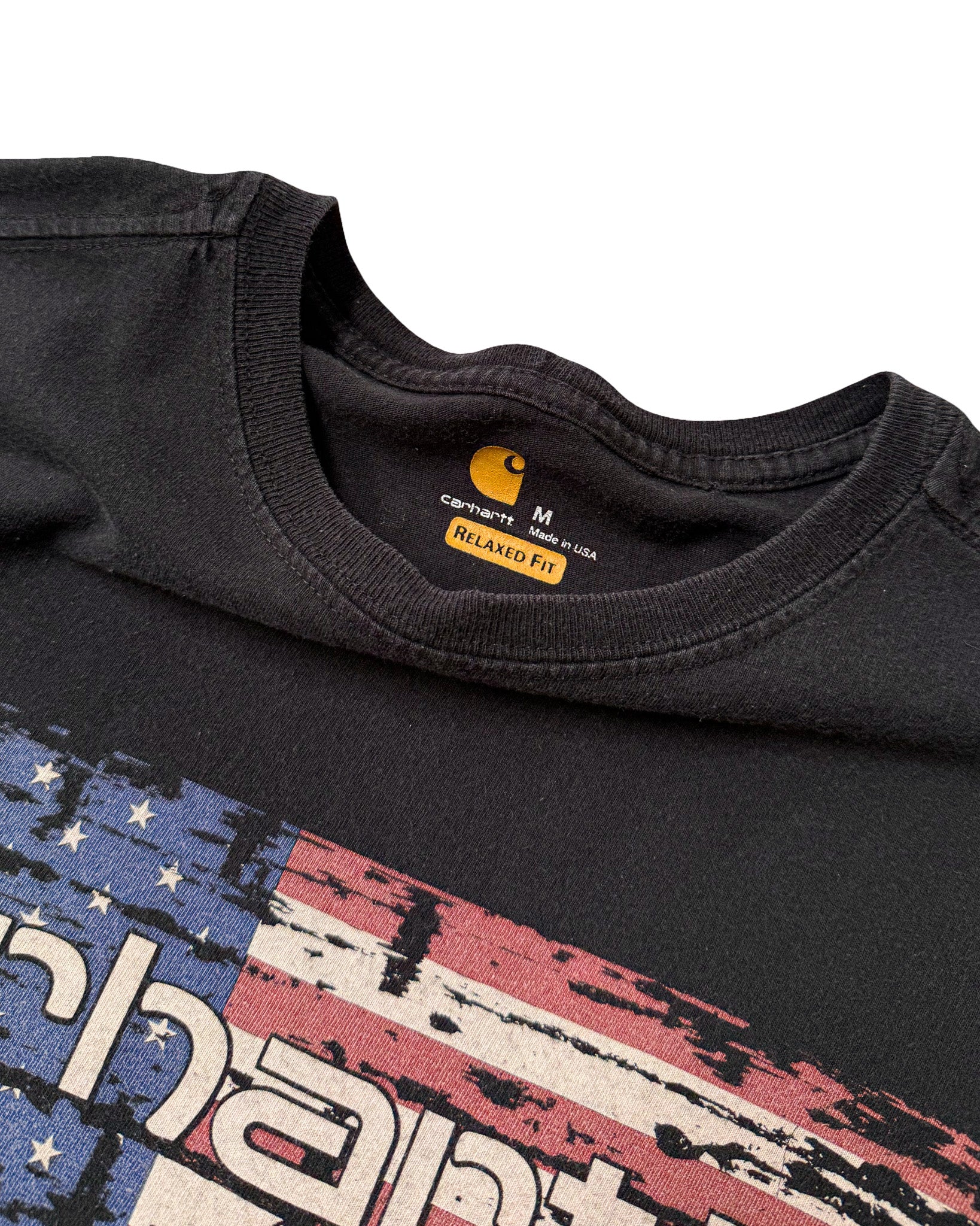 2000'S CARHARTT USA GRAPHIC TEE - M
