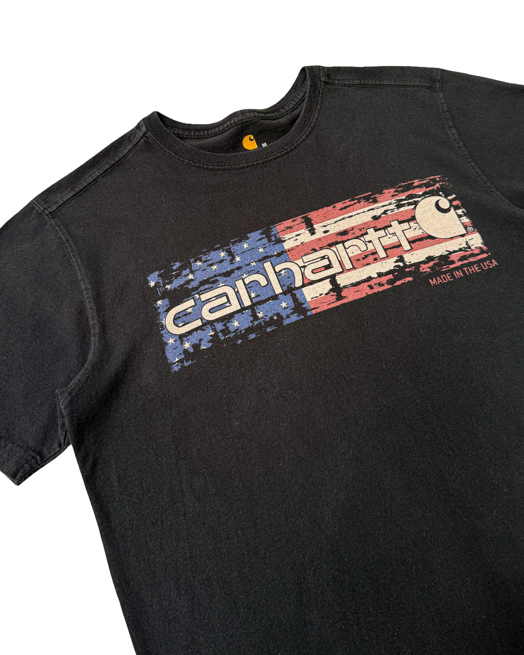 2000'S CARHARTT USA GRAPHIC TEE - M