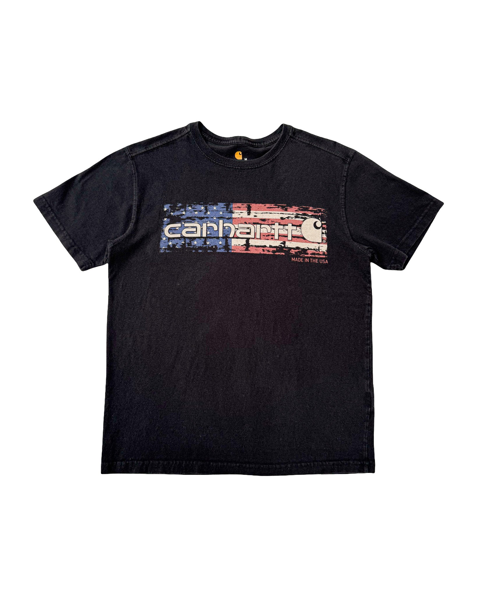 2000'S CARHARTT USA GRAPHIC TEE - M