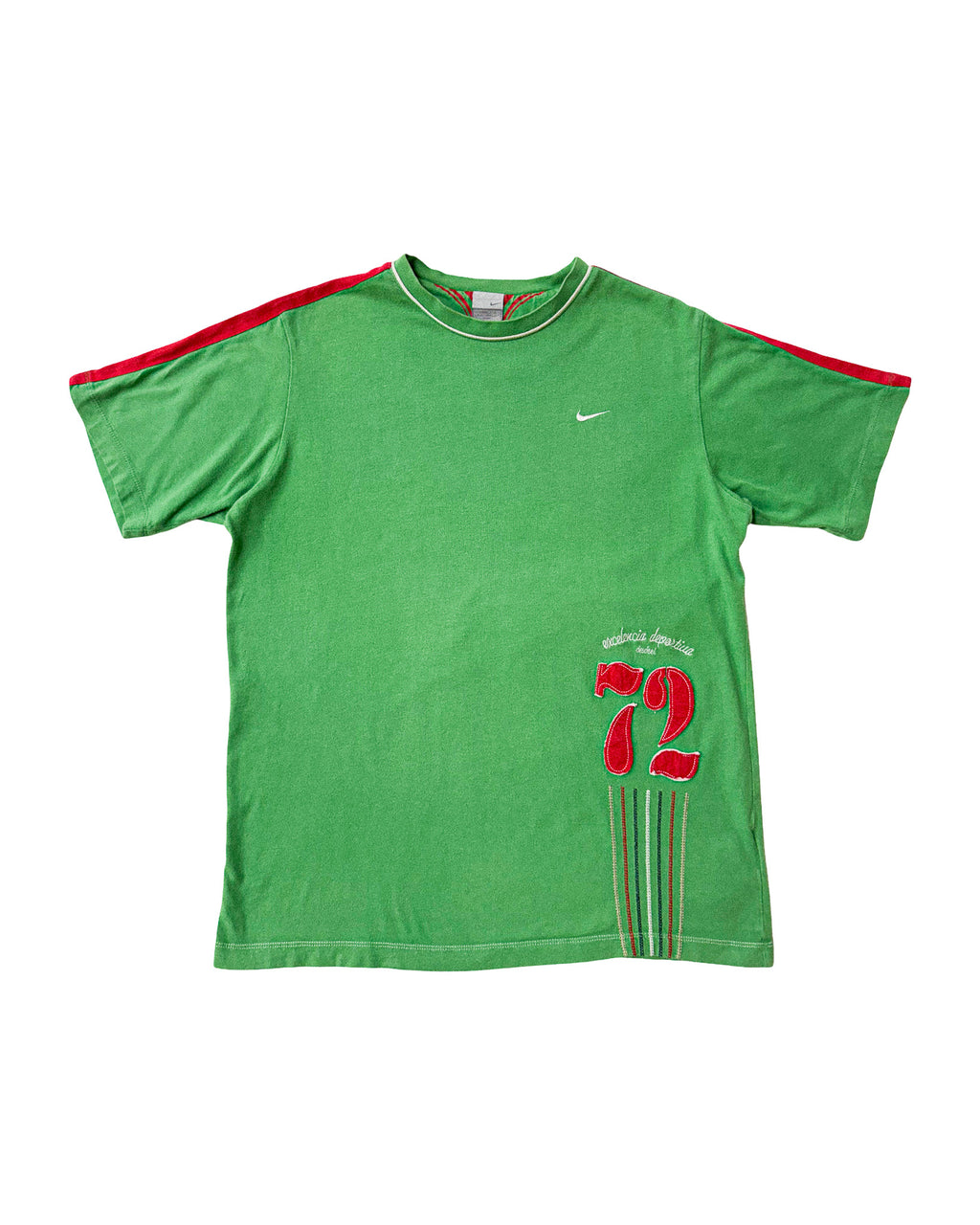 2000'S NIKE '72' EMBROIDERED TEE - M