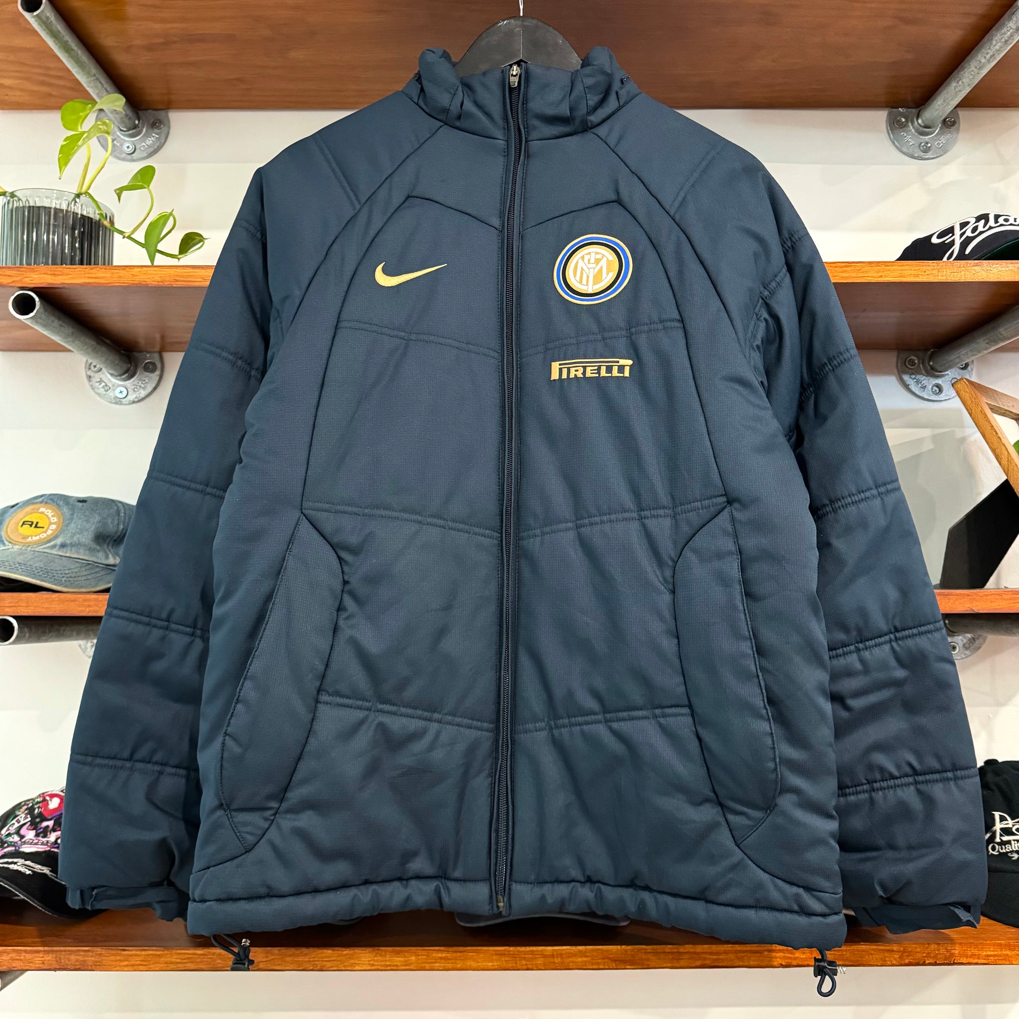 2000'S NIKE INTER MILAN PUFFER JACKET - M