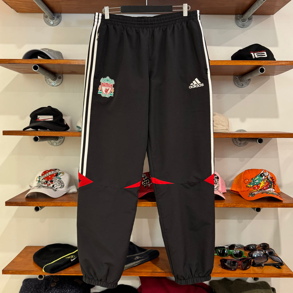 2007 ADIDAS LIVERPOOL FC TRACK PANTS - L