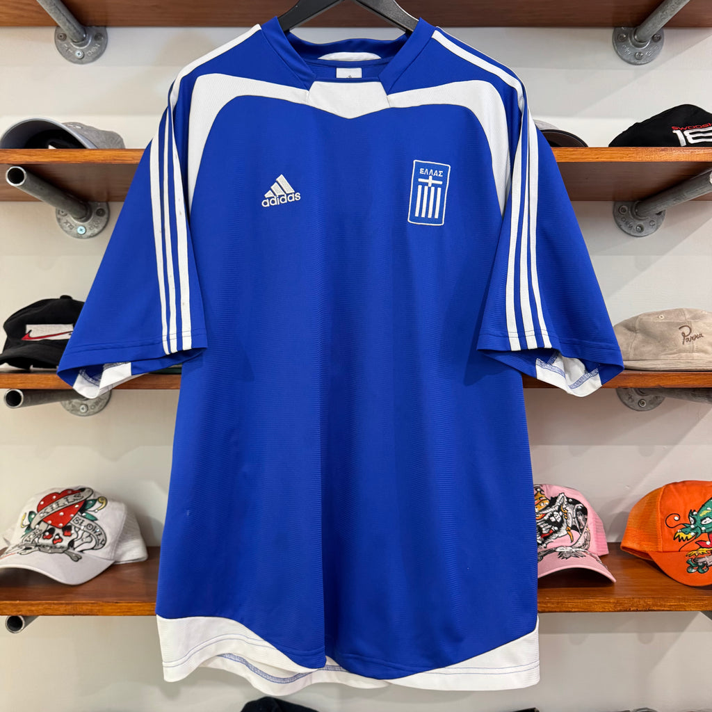 2005 ADIDAS GREECE FOOTBALL HOME KIT - XL