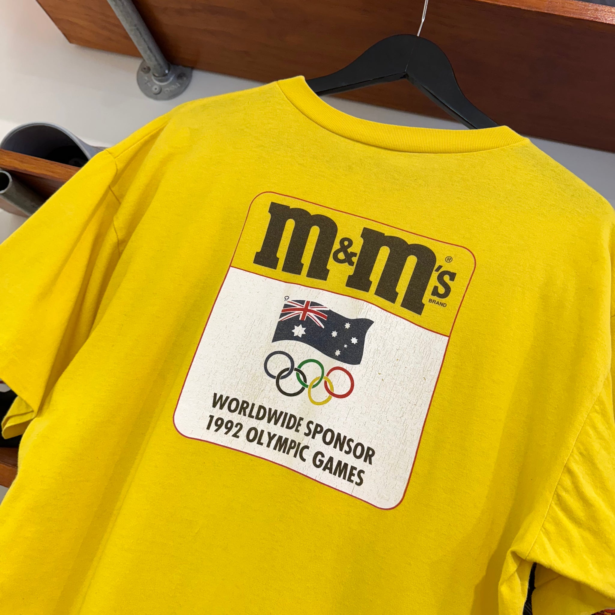 1992 ADIDAS M&M'S OLYMPIC GAMES TEE - L/XL