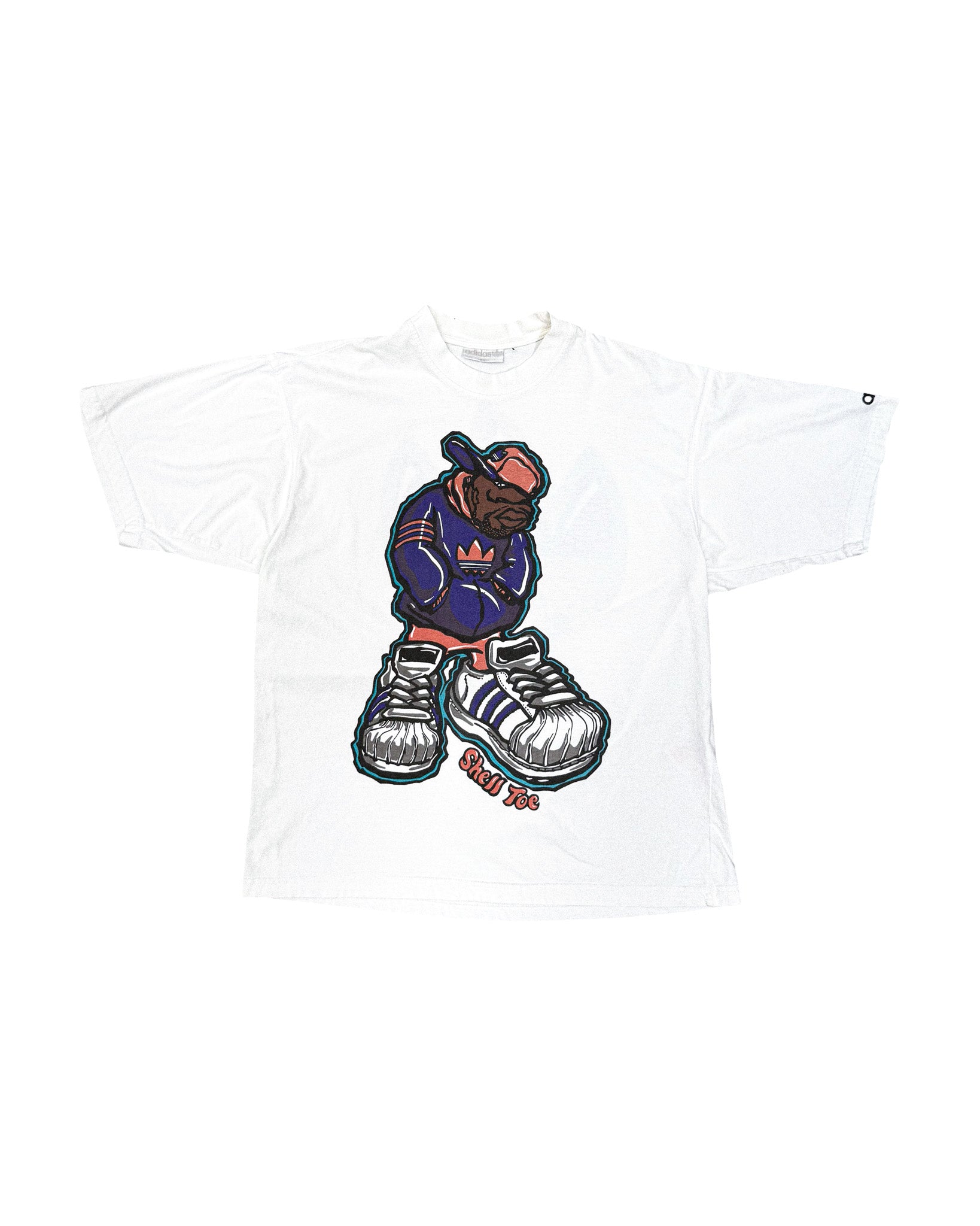 2000'S ADIDAS GRAFFITI TEE - L