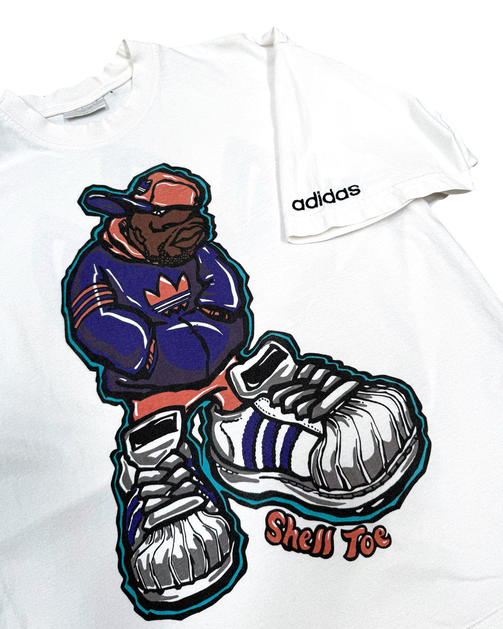 2000'S ADIDAS GRAFFITI TEE - L