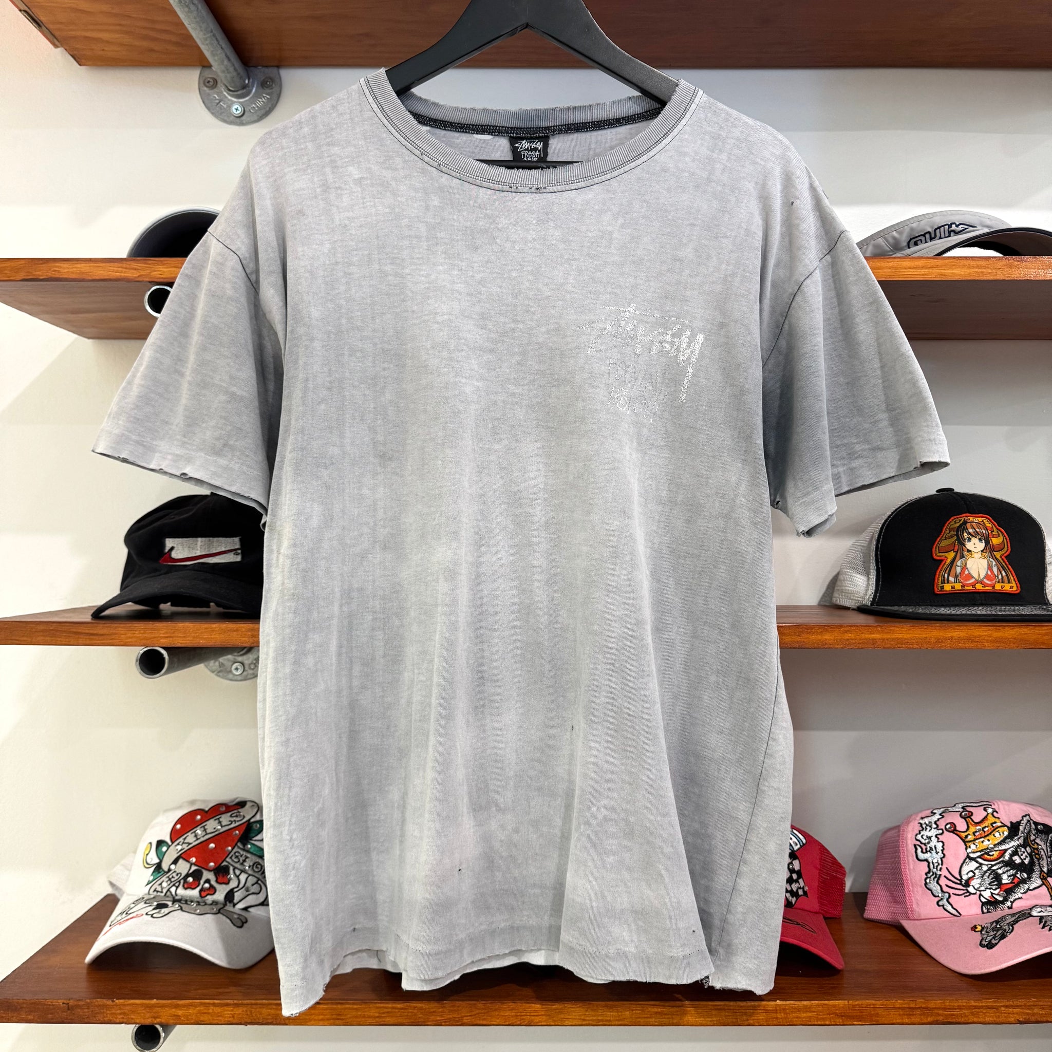1980'S STUSSY MADE IN AUS GRAPHIC TEE - M