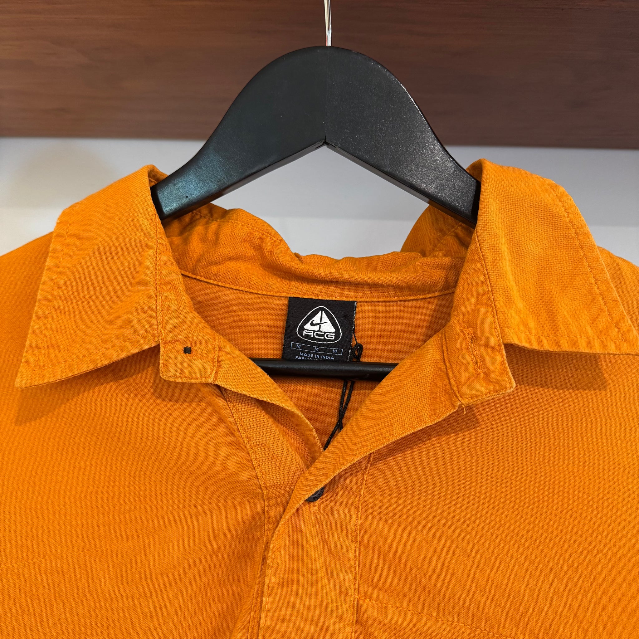 2000'S NIKE ACG 1/4 BUTTON-UP SHIRT - M