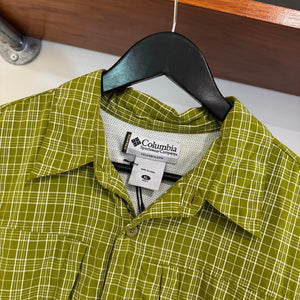 2000'S COLUMBIA TITANIUM BUTTON-UP SHIRT - XL