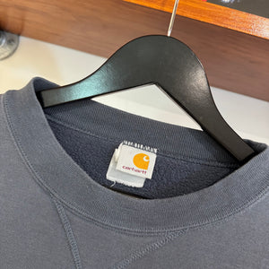1990'S CARHARTT EMBROIDERED SWEATSHIRT - L