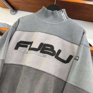 2000'S FUBU PANELS FLEECE SWEATSHIRT - XXL