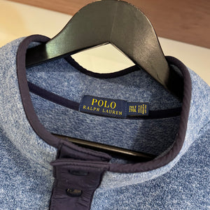 2010'S POLO RALPH LAUREN 1/4 BUTTON-UP FLEECE  - XXL