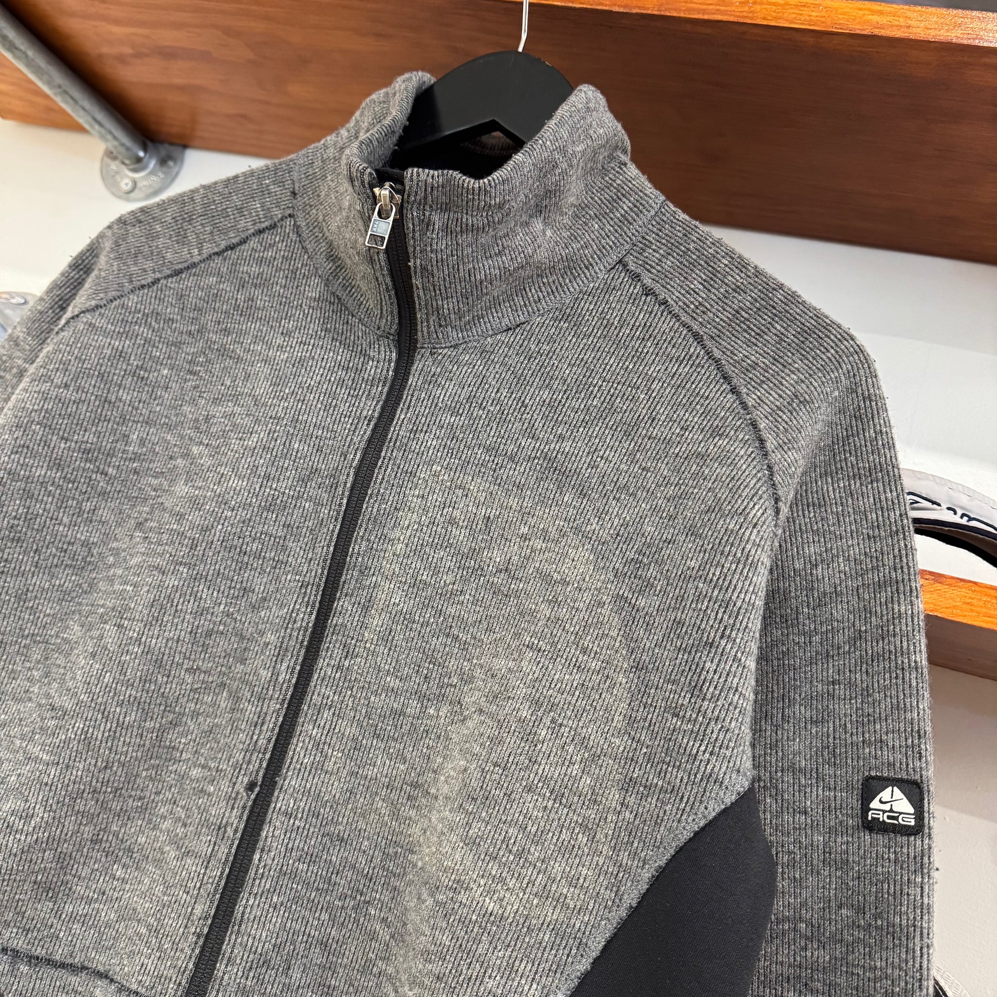 2000'S NIKE ACG PANELS FLEECE JACKET - M