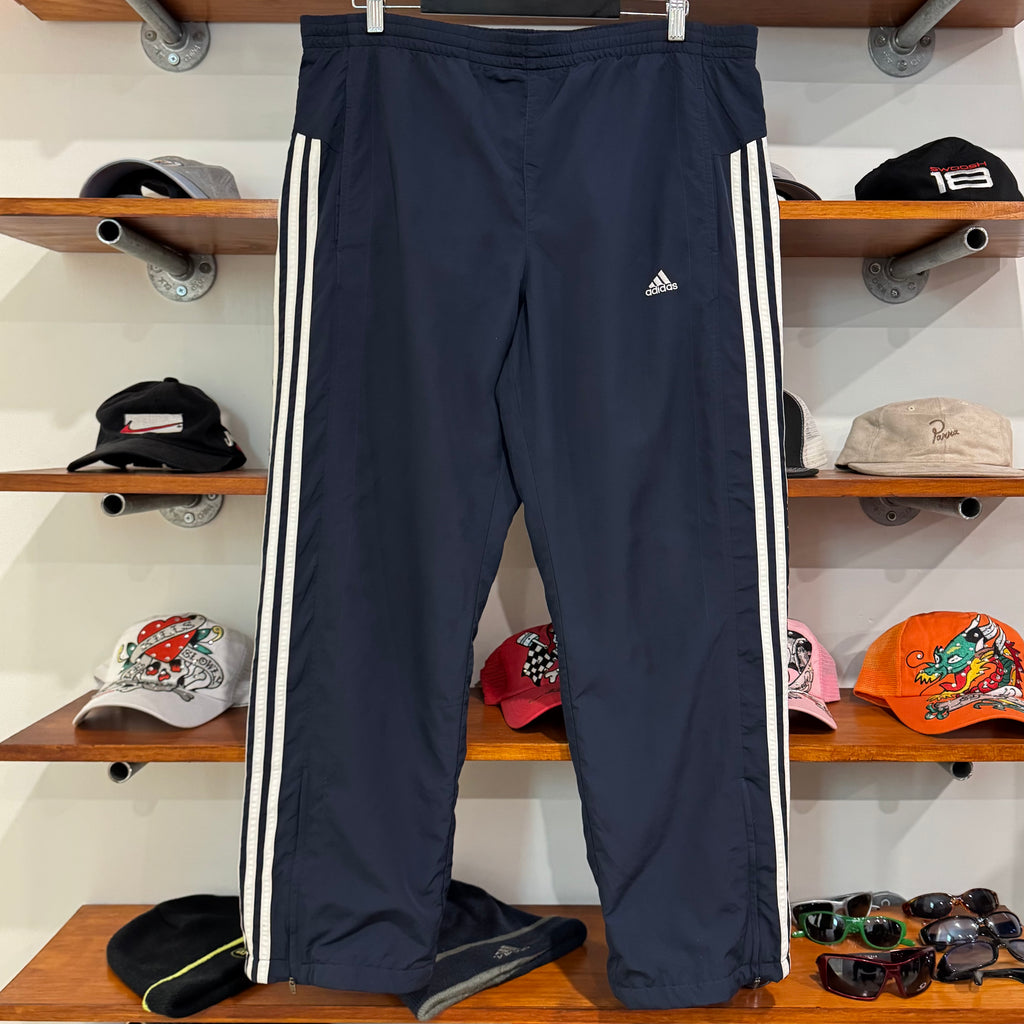 2009 ADIDAS 3-STRIPE TRACK PANTS - L