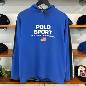 1990'S RALPH LAUREN POLO SPORT HOODIE - S/M