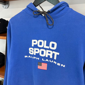 1990'S RALPH LAUREN POLO SPORT HOODIE - S/M