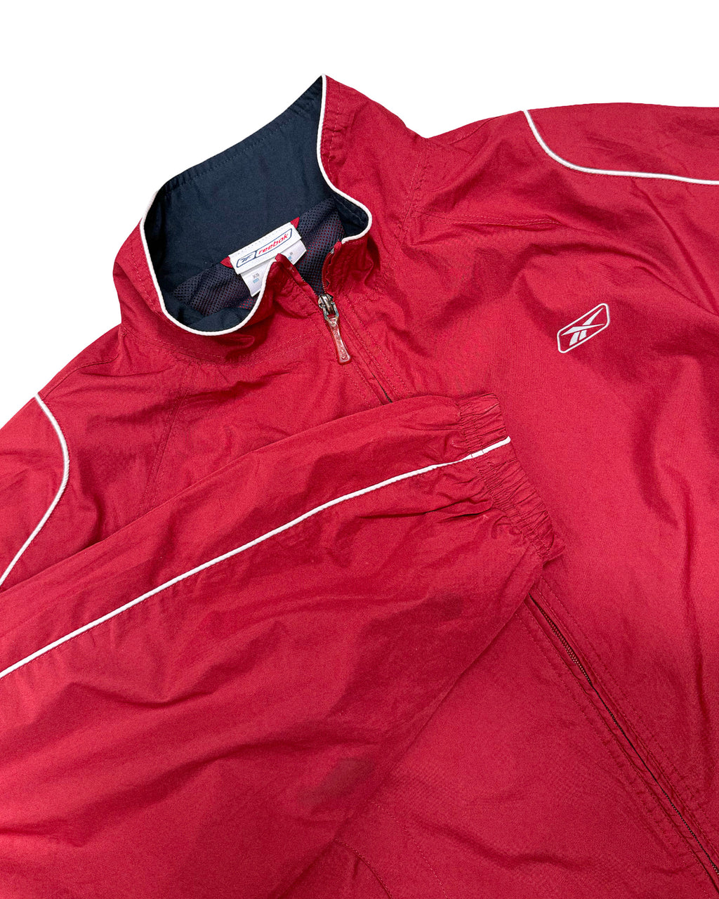 2000'S REEBOK SPELL OUT JACKET - M