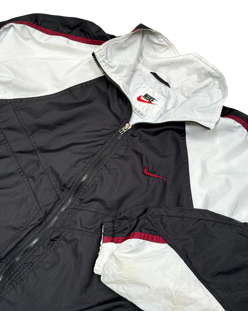 1990'S NIKE TWO-TONE SPRAY JACKET - L