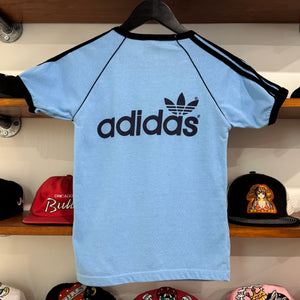 2000'S WMNS ADIDAS TREFOIL 3-STRIPE BABY TEE - XS