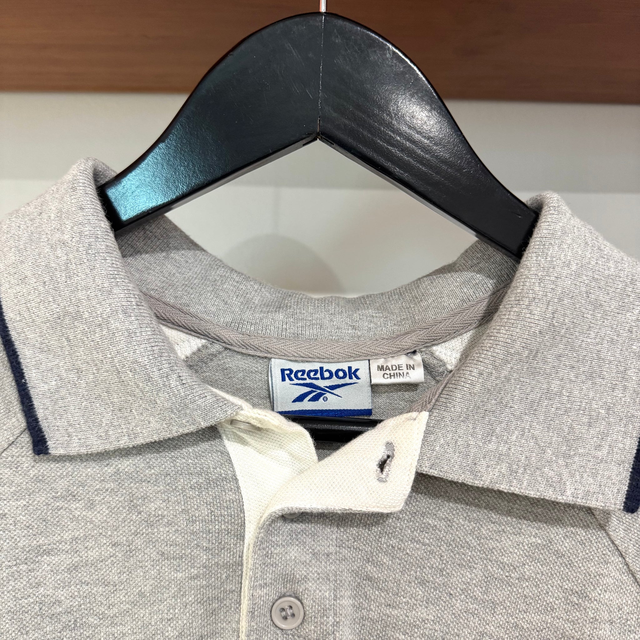 2000'S REEBOK PANELS POLO SHIRT - M/L