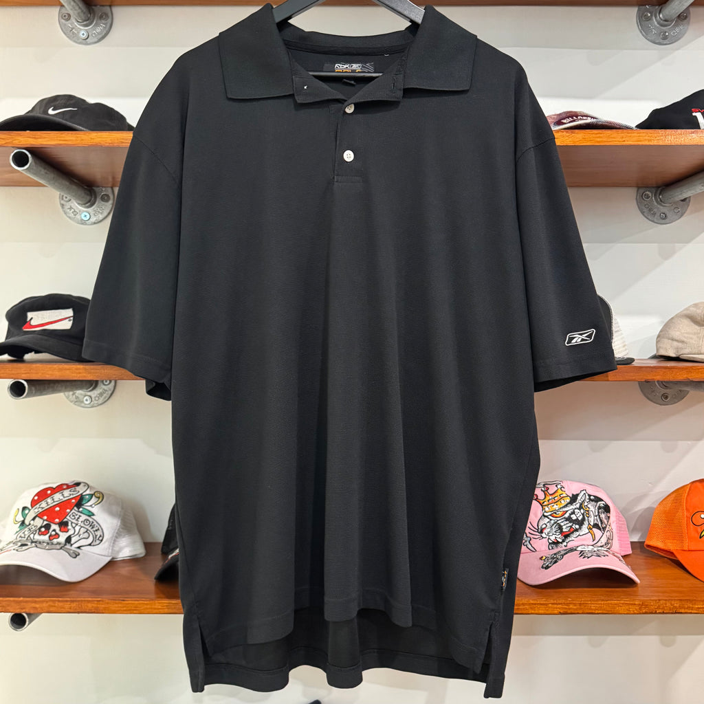 2000'S REEBOK GOLF EMBROIDERED POLO SHIRT - XL