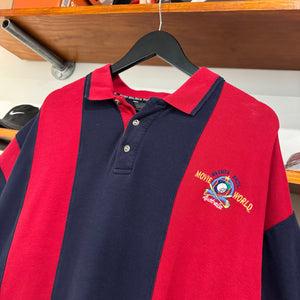 2000'S WARNER BROS MOVIE WORLD GOLF POLO SHIRT - XXL