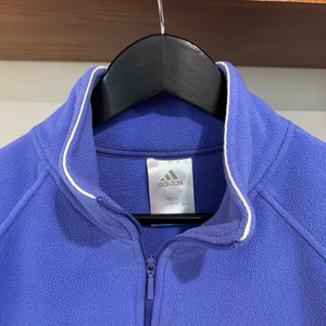 2000'S WMNS ADIDAS EMBROIDERED FLEECE JACKET - S/M