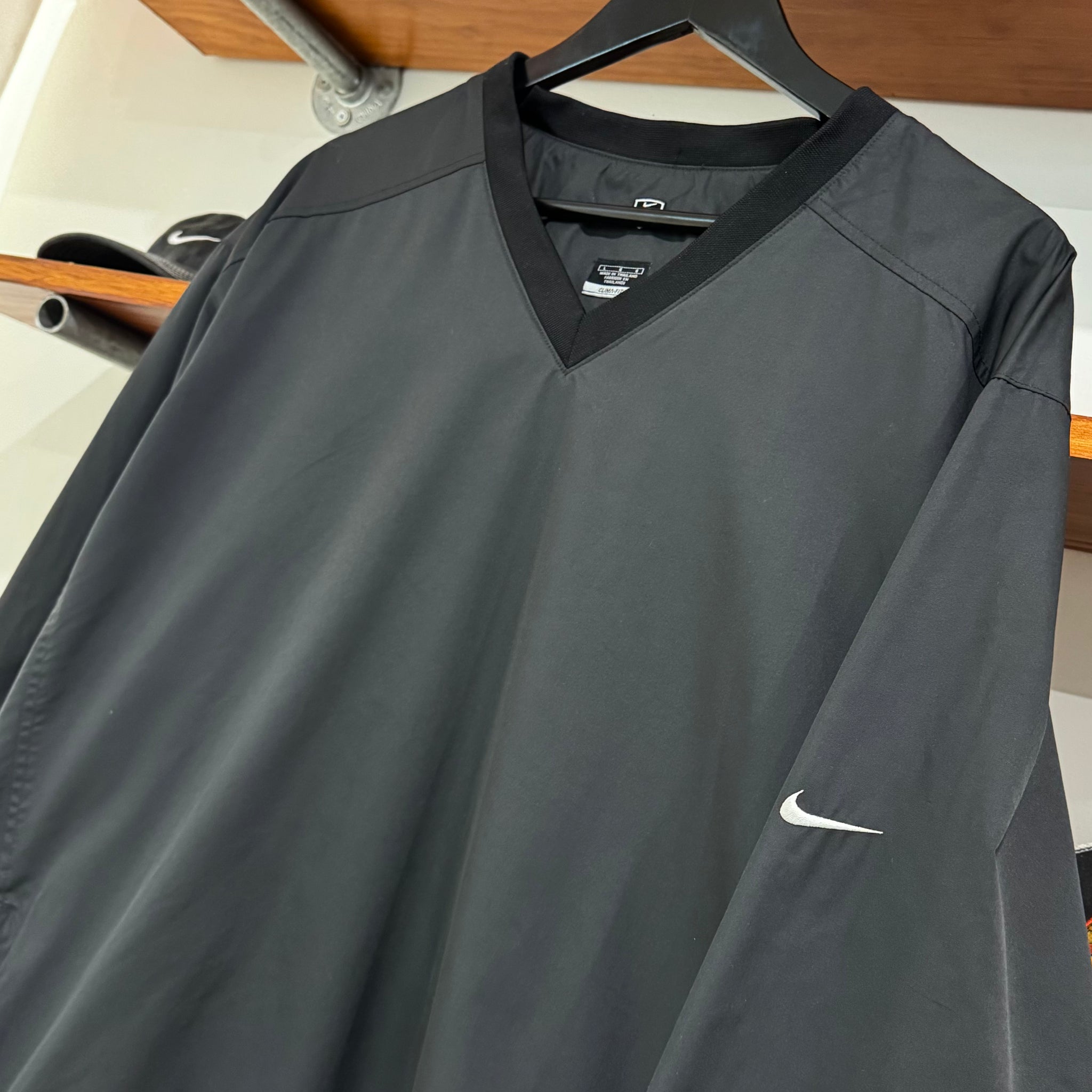 1990'S NIKE GOLF SWOOSH PULLOVER - L
