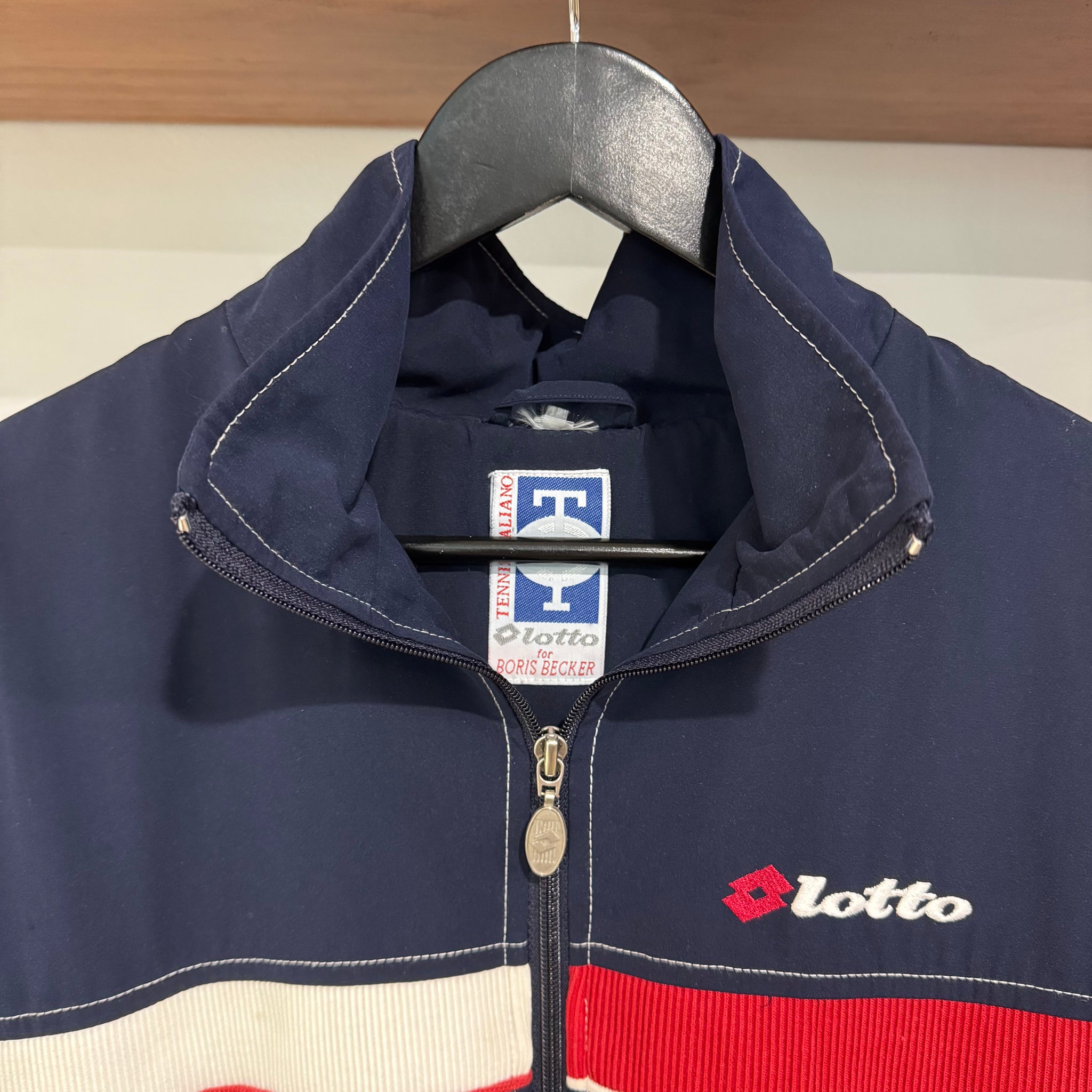 1990'S LOTTO TENNIS 'BORRIS BECKER' JACKET - M