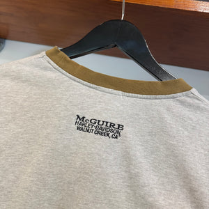 2000'S HARLEY DAVIDSON EMBROIDERED TEE - L