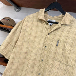 2000'S COLUMBIA PLAID BUTTON-UP - L/XL