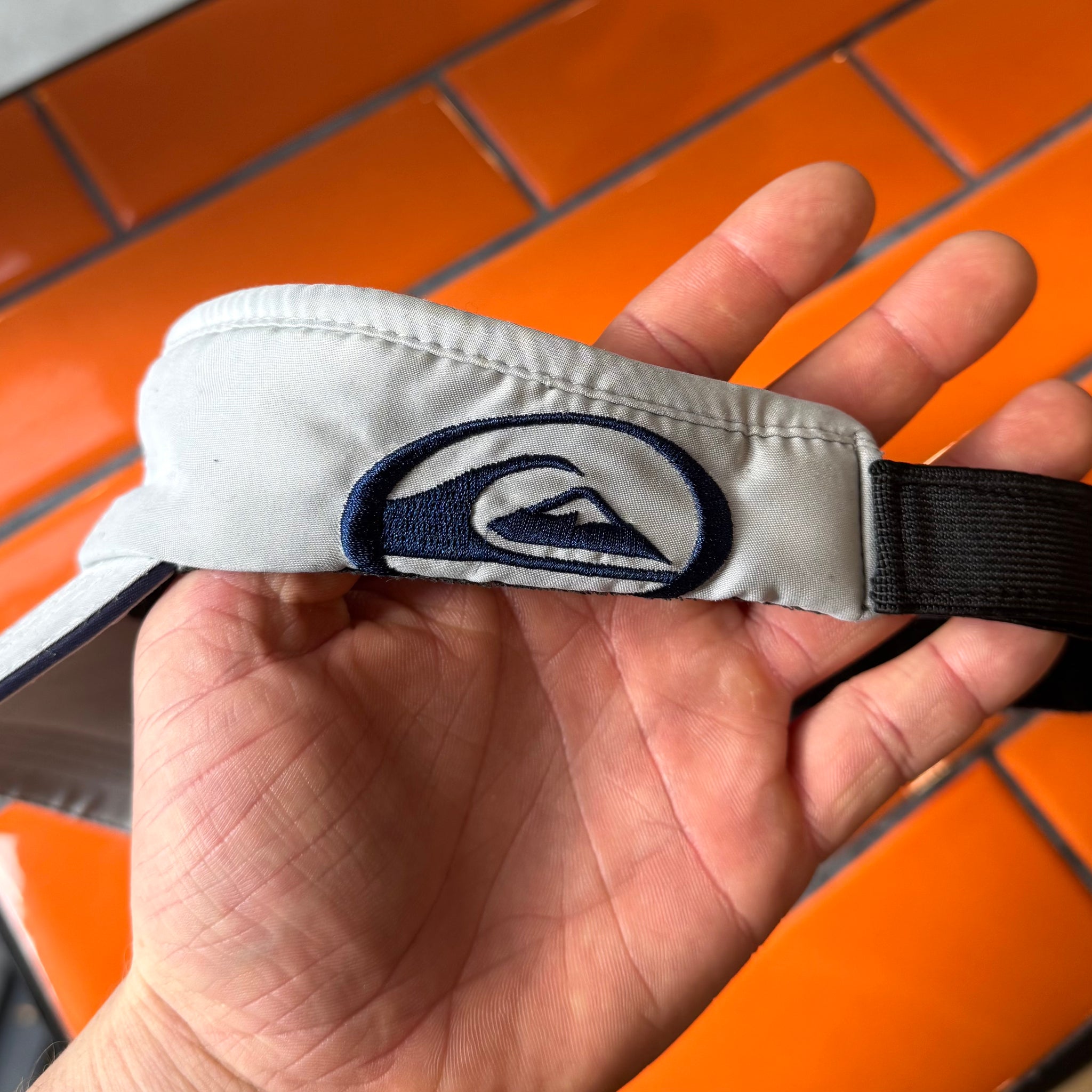 2000'S QUIKSILVER EMBROIDERED VISOR