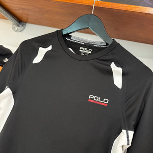 2010'S RALPH LAUREN POLO SPORT PANELS COMPRESSION TOP - S/M