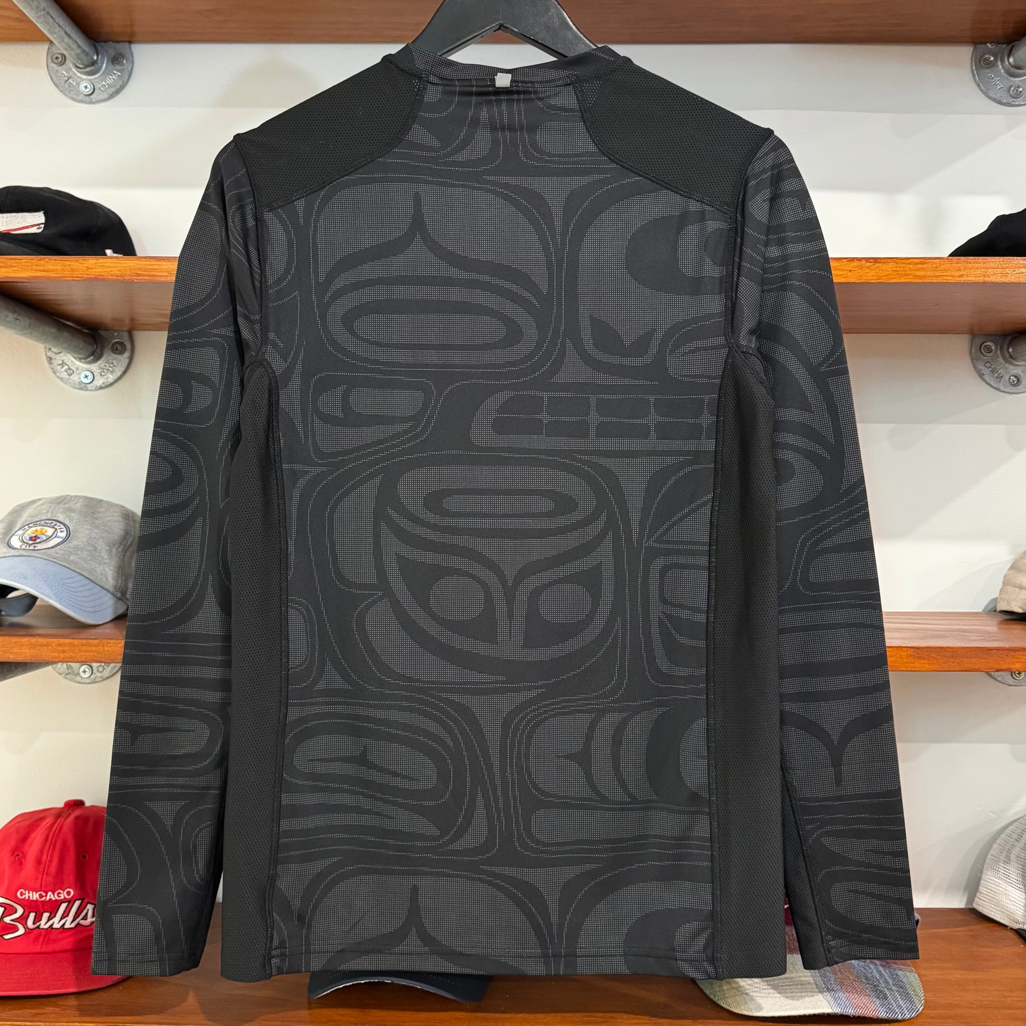 2010'S RALPH LAUREN POLO SPORT GRAPHIC COMPRESSION TOP - S/M