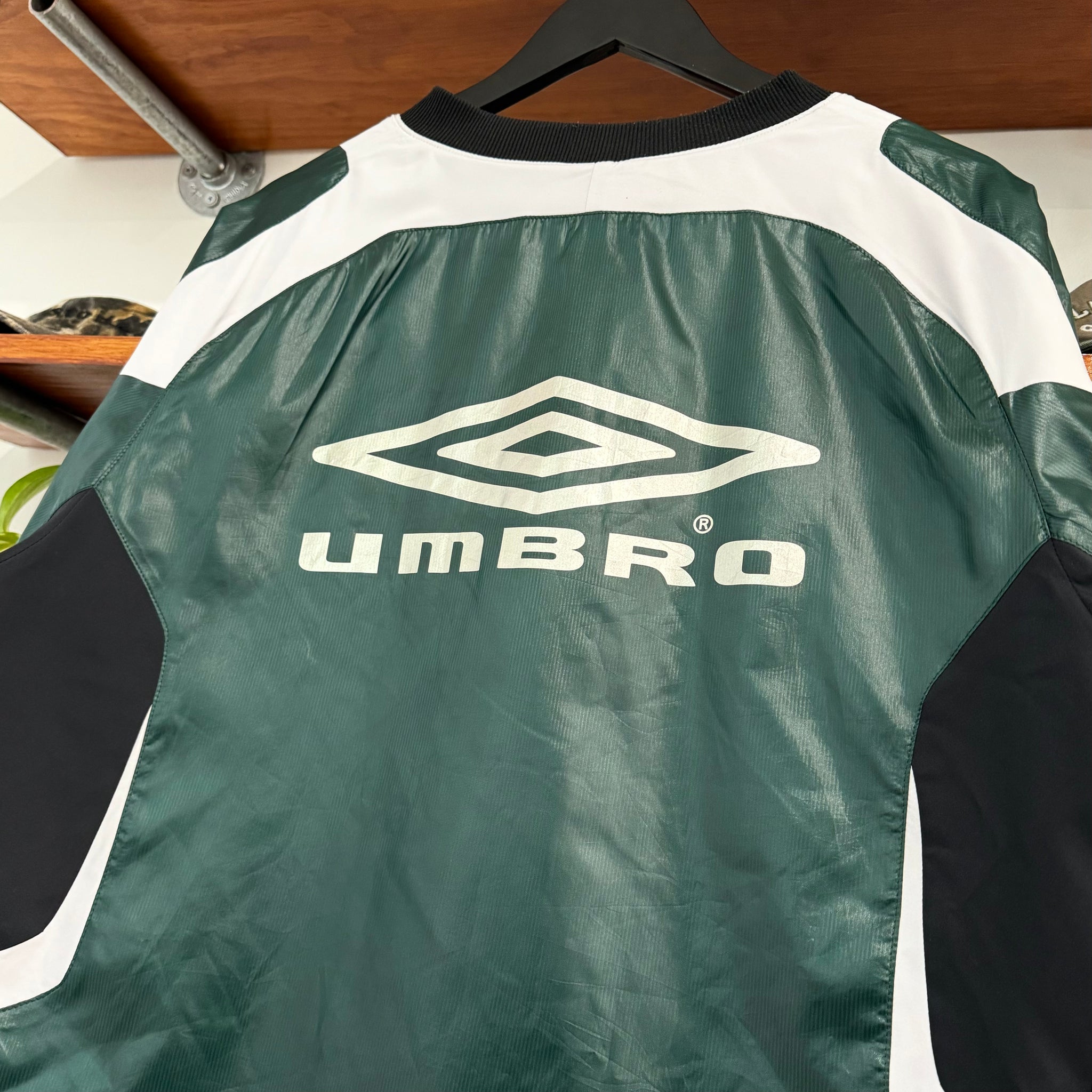 2000'S UMBRO QUILTED PULLOVER - XL