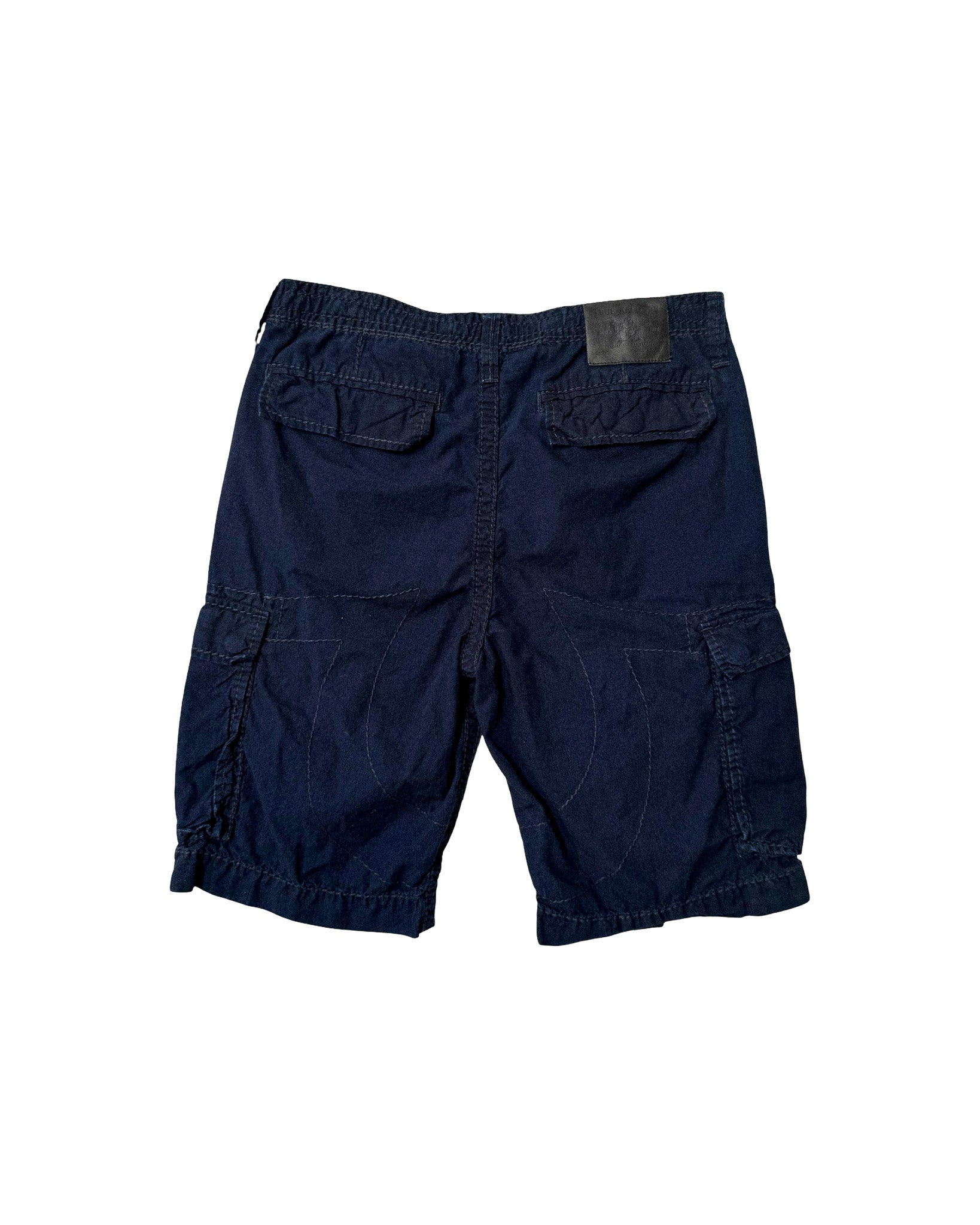 2020'S TRUE RELIGION 3-QUARTER CARGO SHORTS - 34