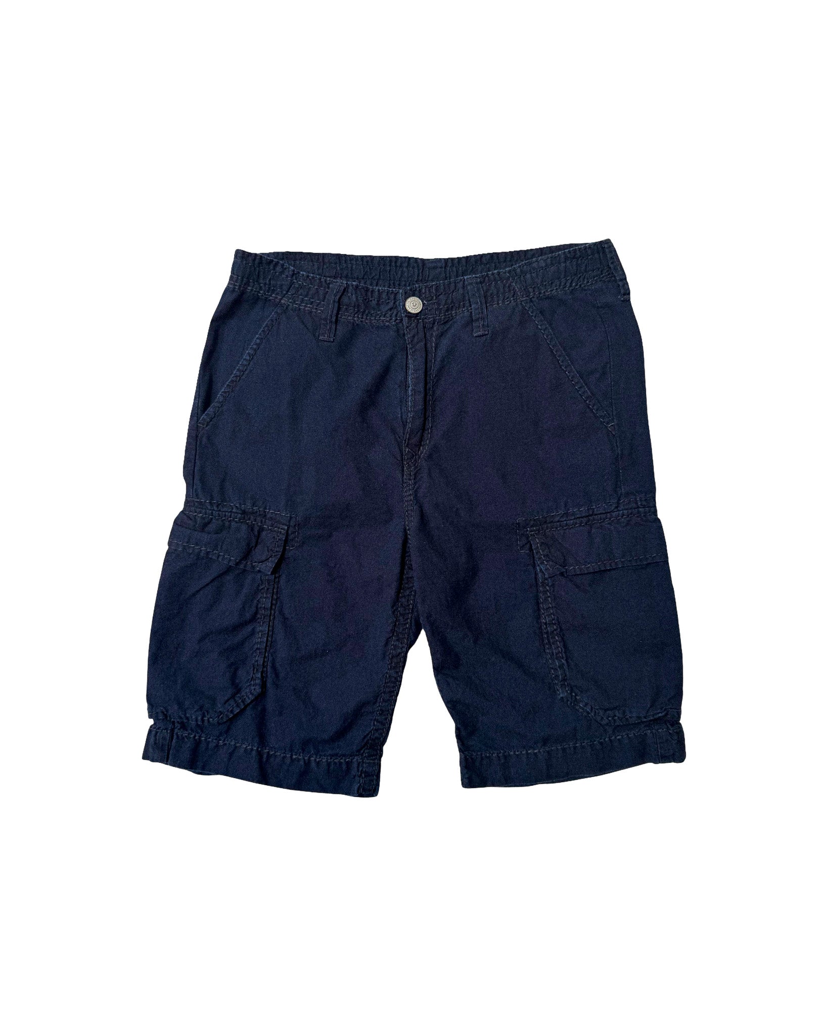 2020'S TRUE RELIGION 3-QUARTER CARGO SHORTS - 34