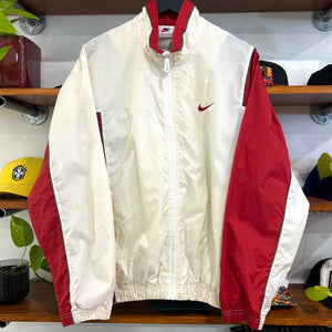 1990'S NIKE SWOOSH PANELS JACKET - L