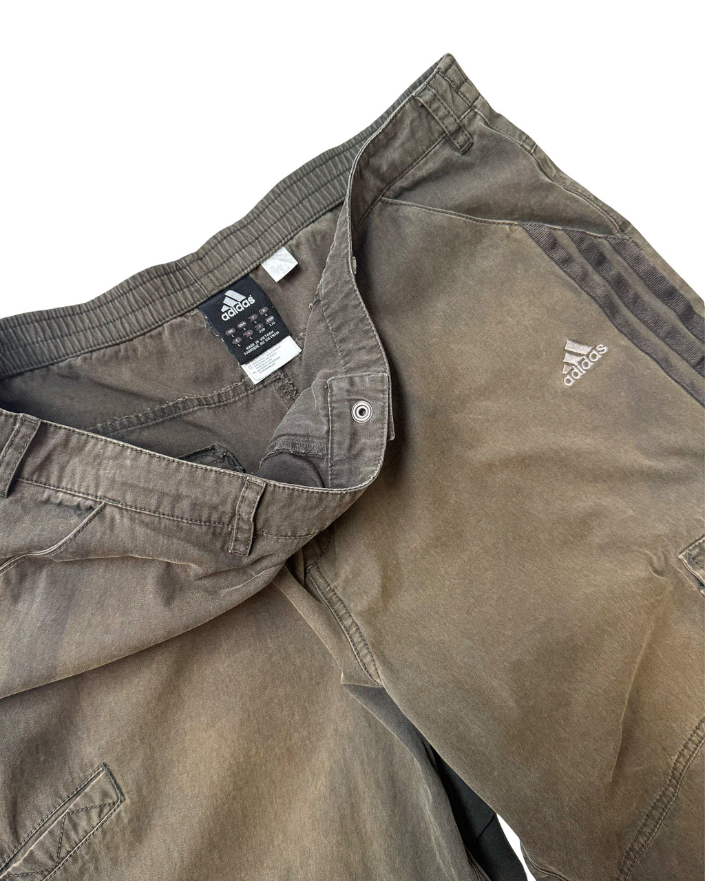 2007 ADIDAS 3-QUARTER CARGO SHORTS - 36