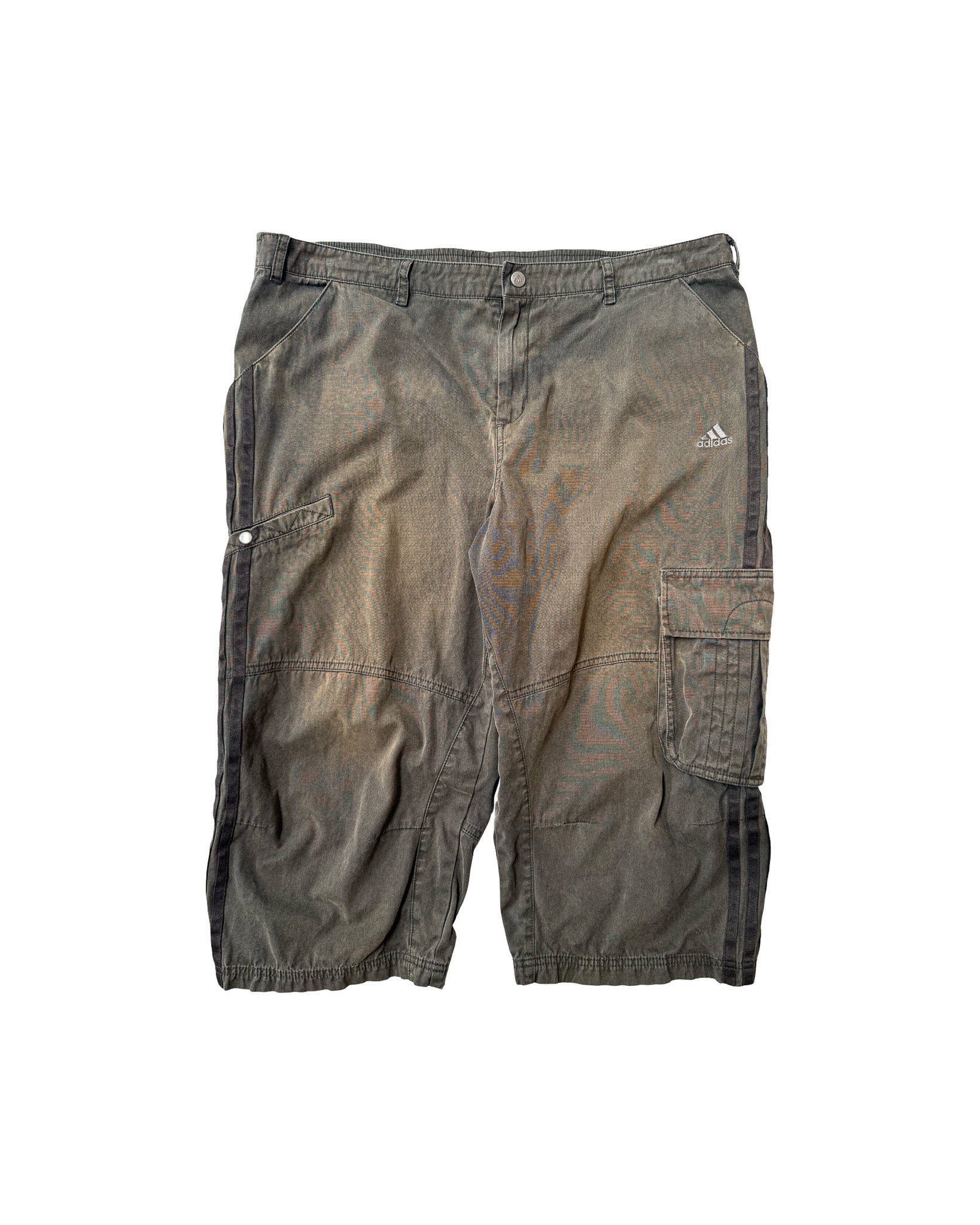 2007 ADIDAS 3-QUARTER CARGO SHORTS - 36
