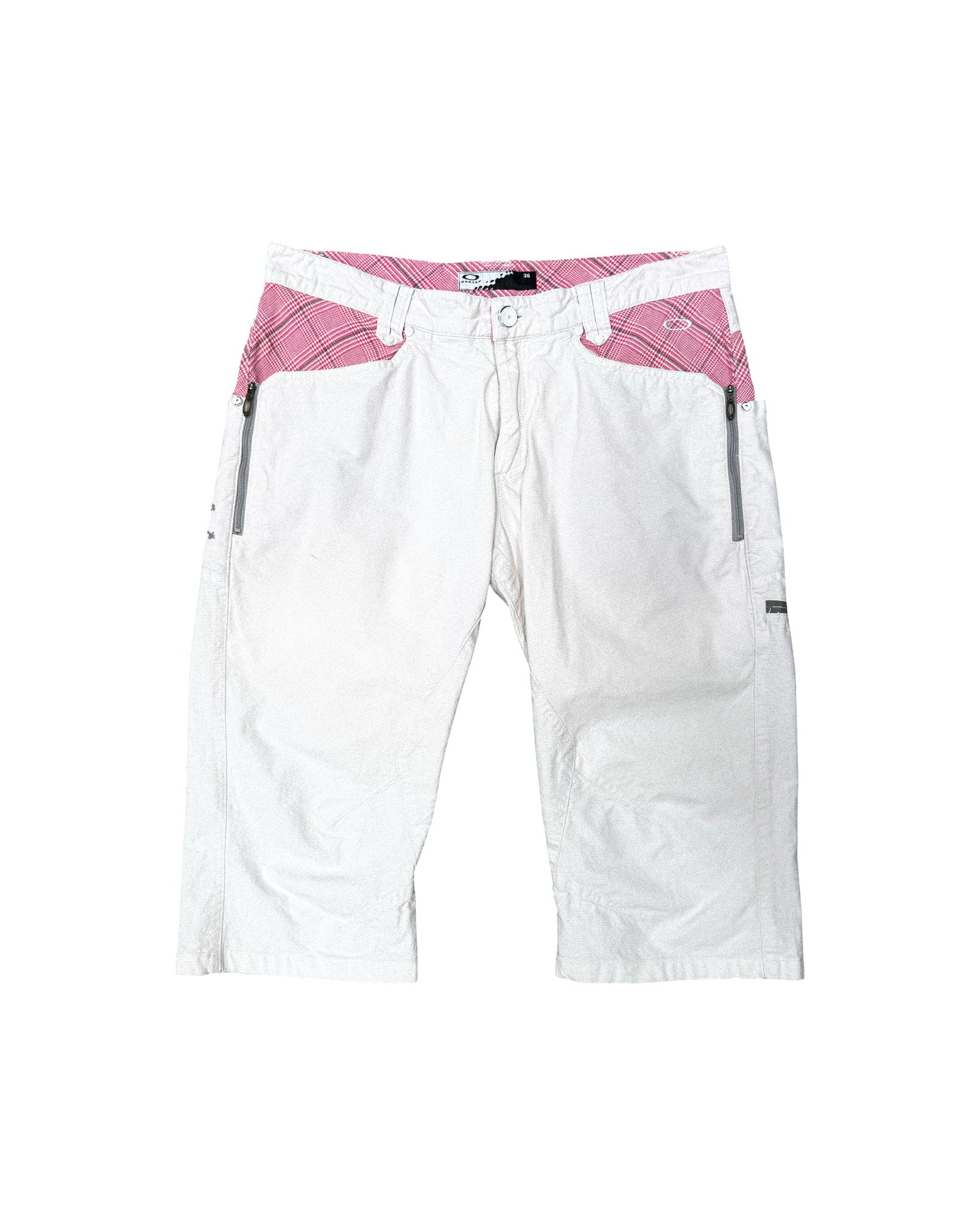 2000'S OAKLEY SKULL 3-QUARTER SHORTS - 34