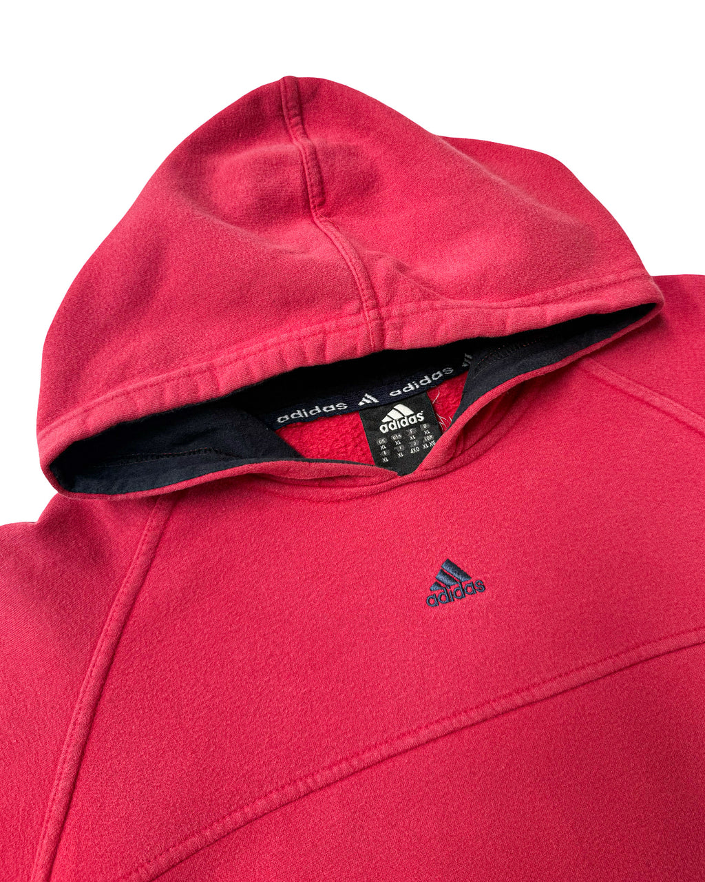 2000'S ADIDAS 3-STRIPE HOODIE - L/XL