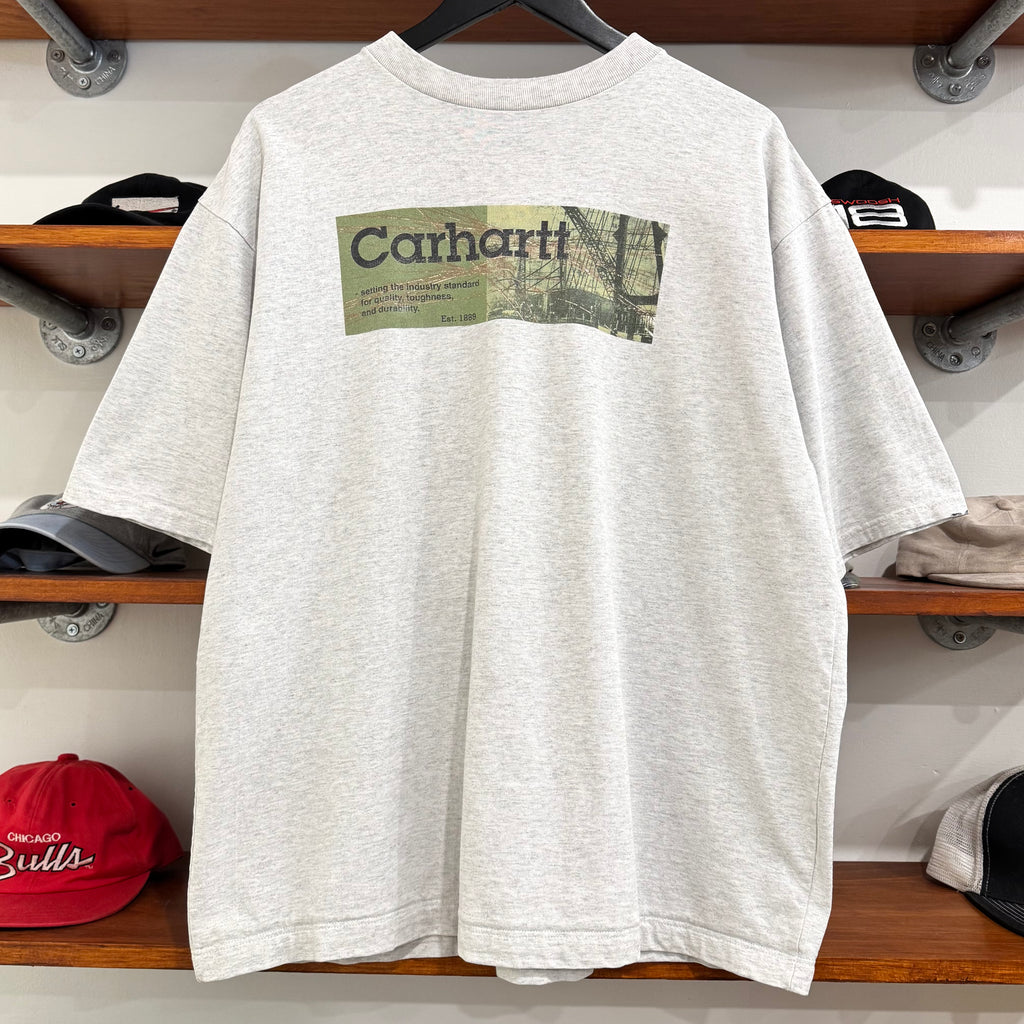 1990'S CARHARTT GRAPHIC TEE - L/XL